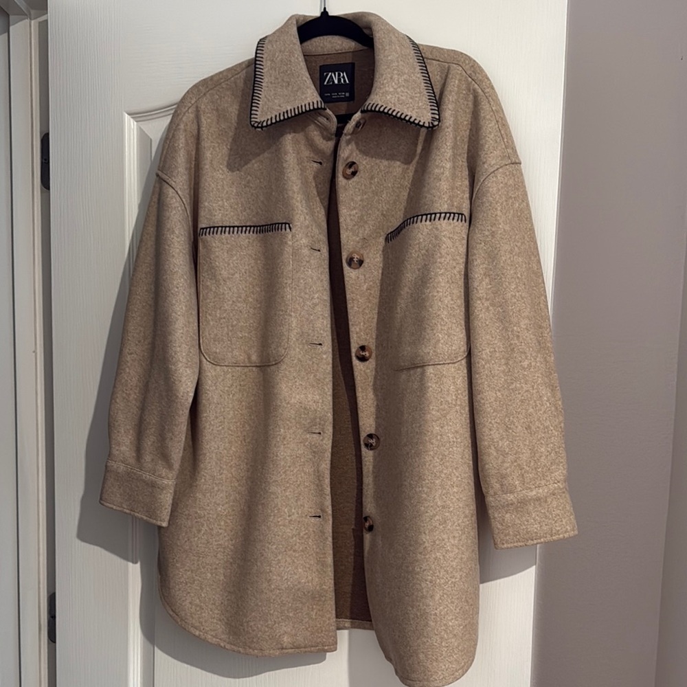 Zara Men's Tan Jacket